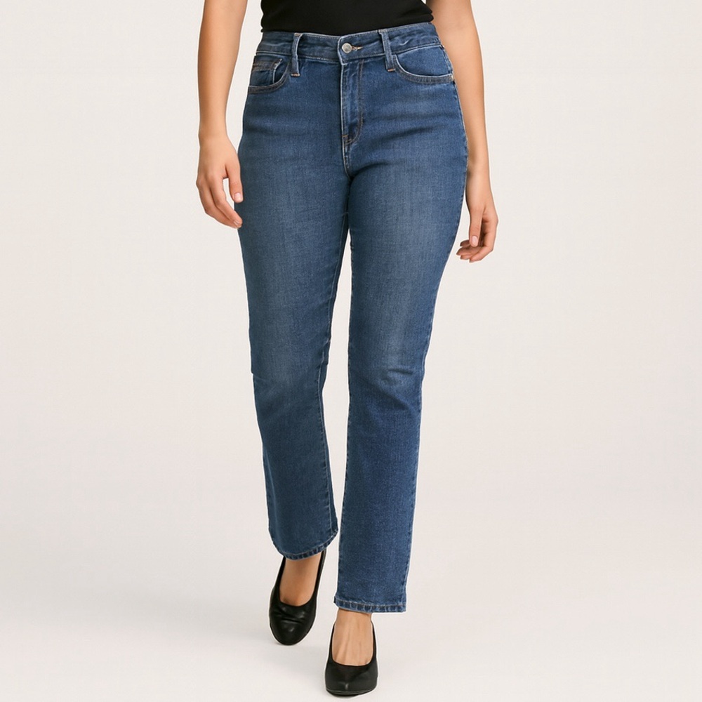 Levi’s 505 Straight Leg Blue Jeans Size 8